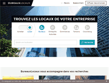 Tablet Screenshot of bureauxlocaux.com